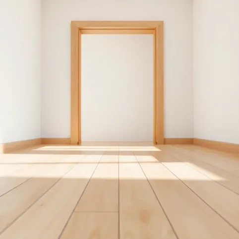 Jak zakończyć panele przy drzwiach