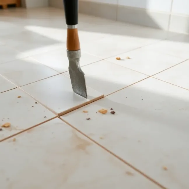 Jak zdjąć płytki z podłogi