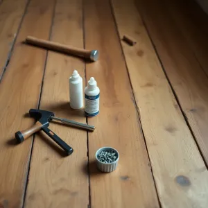 jak zlikwidować skrzypienie podłogi
