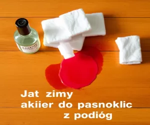 Jak zmyć lakier do paznokci z podłogi