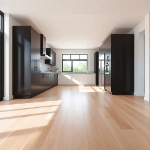 Jaka podłoga do ciemnych mebli kuchennych