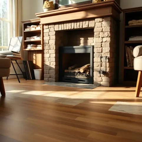 Jaka podłoga pod kominek