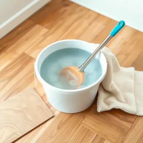 Jaką wodą myć podłogę