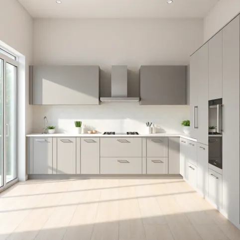 Jaki kolor podłogi do szarych mebli kuchennych