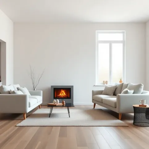 Jaki kominek przy ogrzewaniu podłogowym