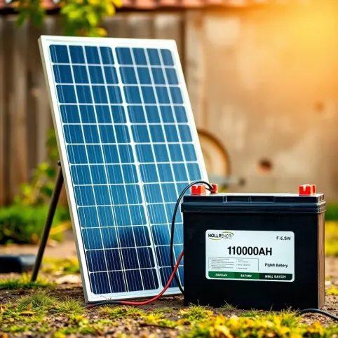 Jaki panel fotowoltaiczny do akumulatora 100Ah