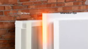 Jaki styropian na elewację lambda