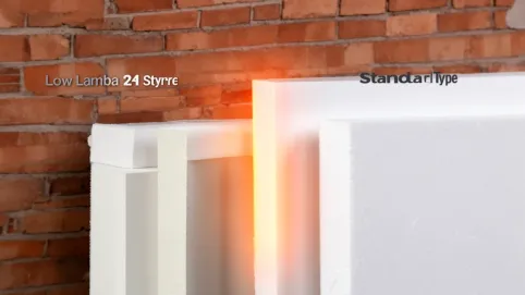 Jaki styropian na elewację lambda