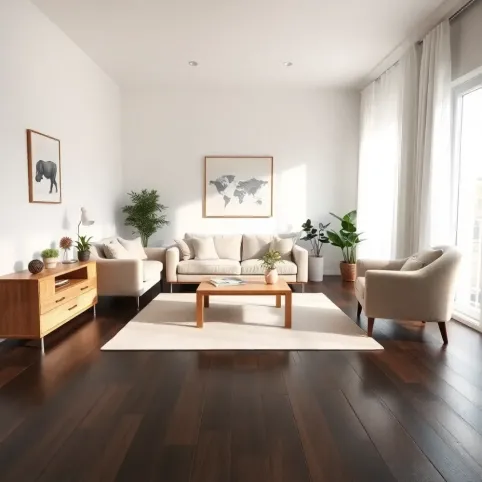 jakie meble do ciemnej podłogi