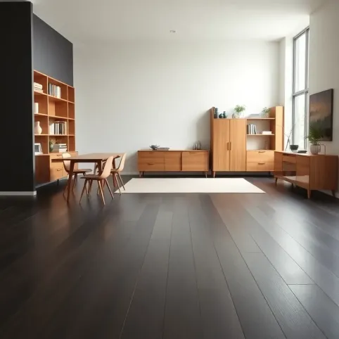 jakie meble do ciemnych paneli