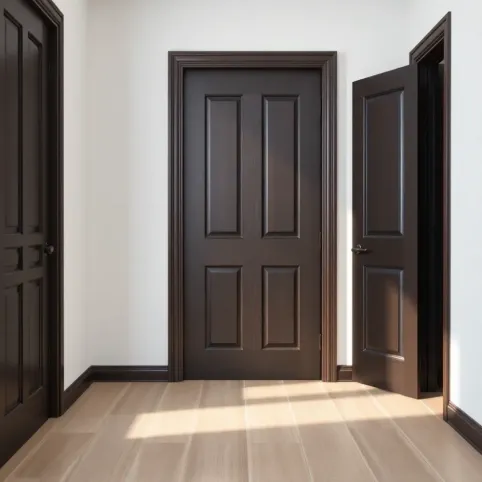 Jakie panele do ciemnych drzwi