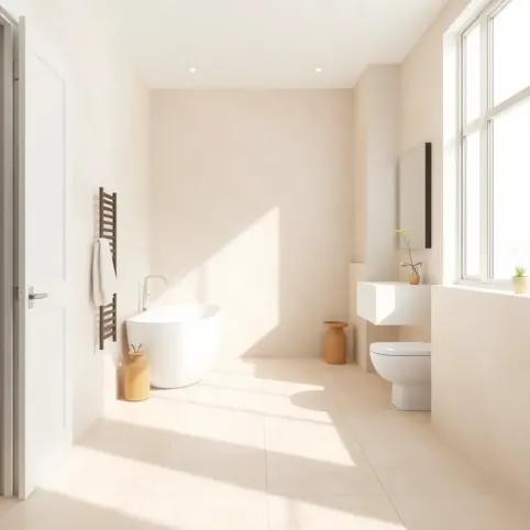 Jakie płytki na podłogę do małej łazienki