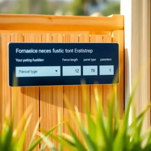 Kalkulator ogrodzenia panelowe z podmurówką