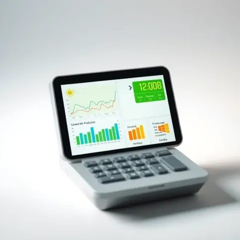 Kalkulator produkcji energii z paneli fotowoltaicznych