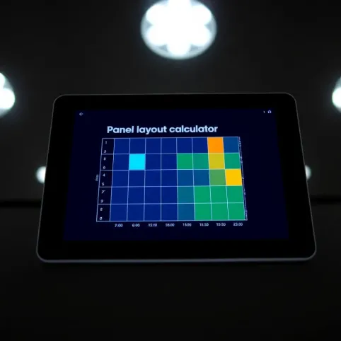 Kalkulator ułożenia paneli