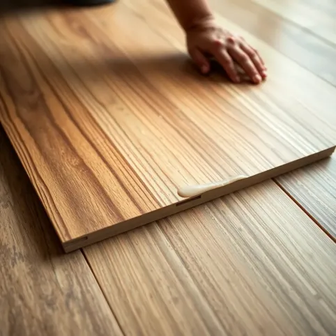 Klejenie paneli podłogowych do podłoża