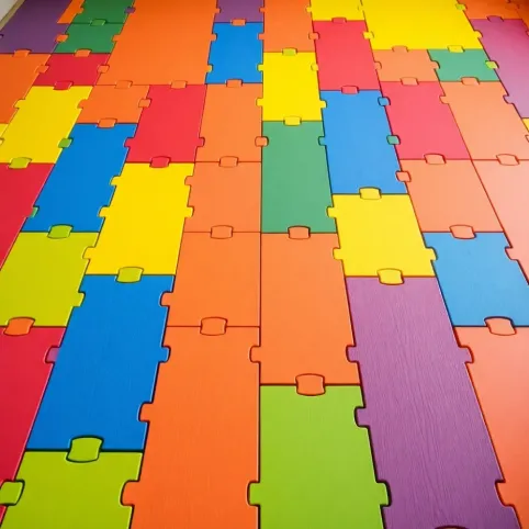Kolorowe panele podłogowe dla dzieci