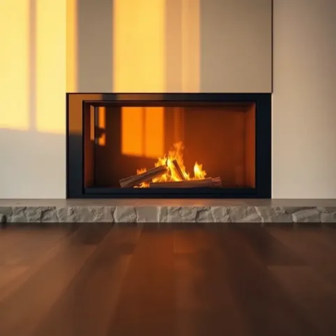 Kominek do ogrzewania podłogowego