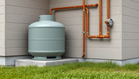 Koszt instalacji gazowej z butli w domu