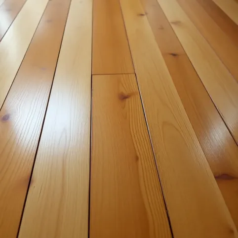 Lakierowanie podłogi z desek sosnowych