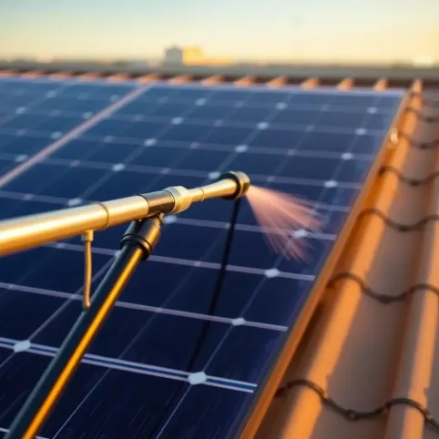 Lanca do mycia paneli fotowoltaicznych