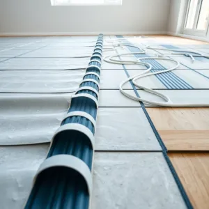 Lekki system ogrzewania podłogowego