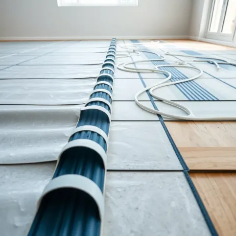 Lekki system ogrzewania podłogowego