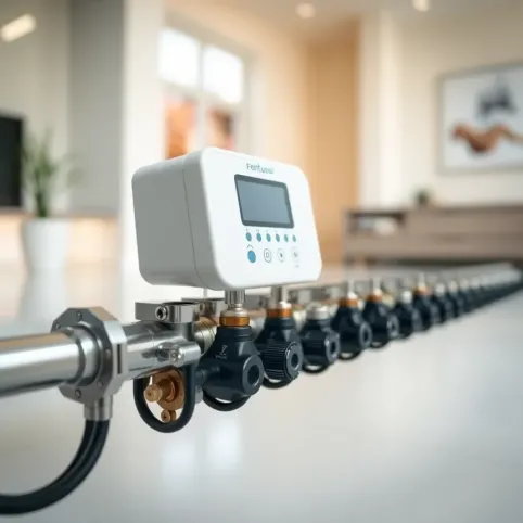 Listwa sterująca siłownikami ogrzewania podłogowego BEZPRZEWODOWA