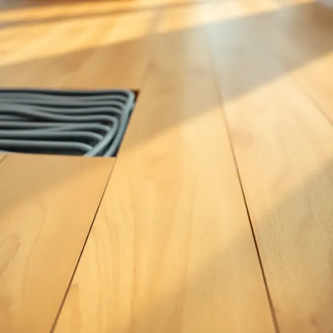 Lite drewno na ogrzewanie podłogowe