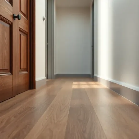 Mały przedpokój podłoga