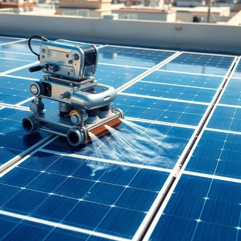 Maszyna do mycia paneli fotowoltaicznych