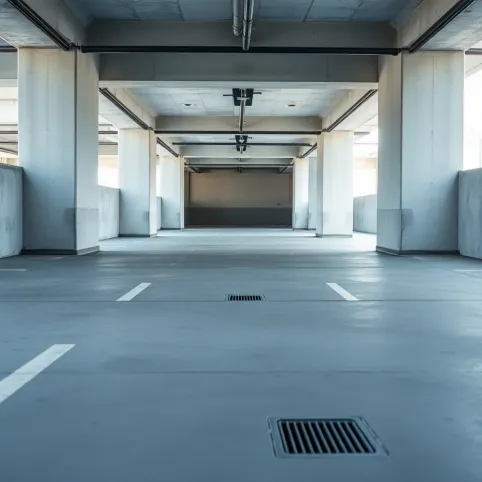 Minimalny spadek posadzki w garażu podziemnym