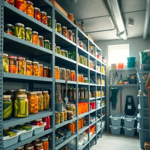 Mocne regały do piwnicy