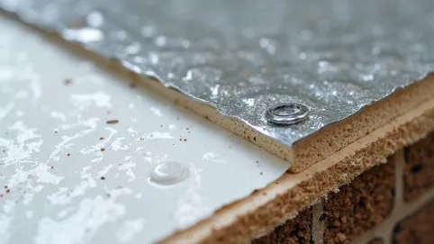 Mocowanie folii kubełkowej do styroduru