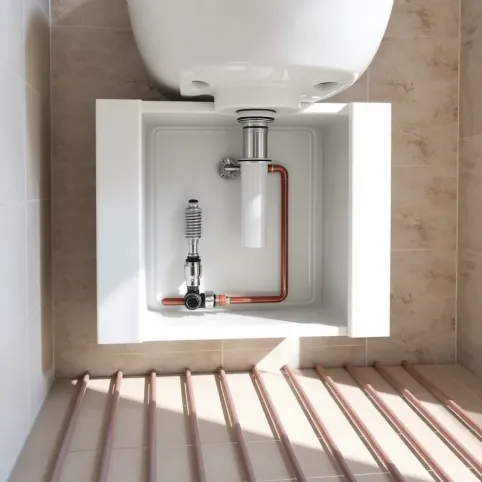 Montaż geberitu na ogrzewaniu podłogowym