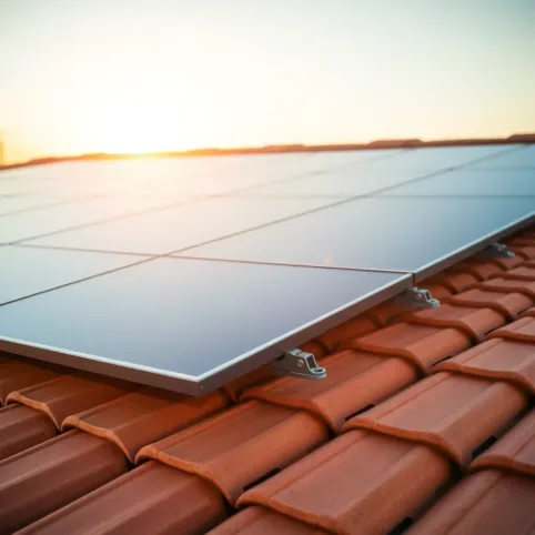 Montaż paneli fotowoltaicznych na dachówce płaskiej