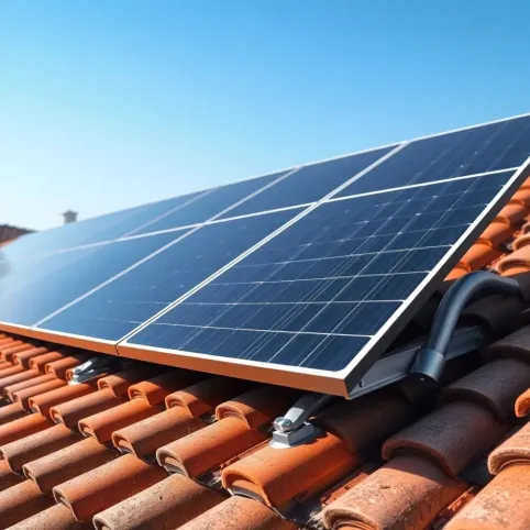 montaż paneli fotowoltaicznych w poziomie