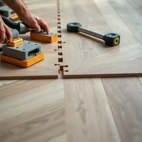 Montaż paneli podłogowych KNR