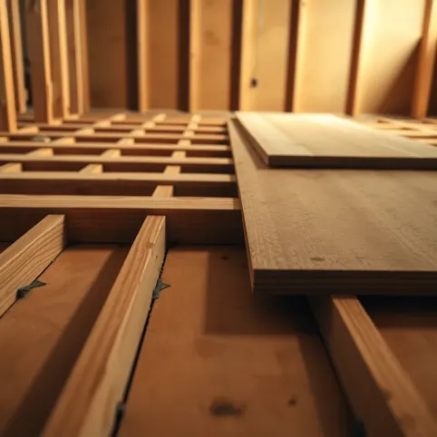 Montaż podłogi na legarach