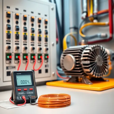 Montaż uruchamianie i konserwacja instalacji maszyn i urządzeń elektrycznych