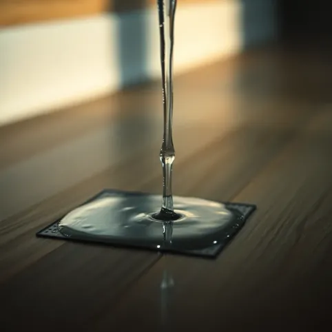 mycie paneli gorąca woda