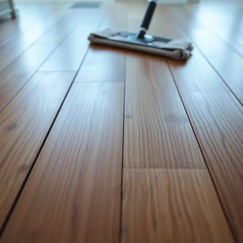 Mycie podłogi drewnianej