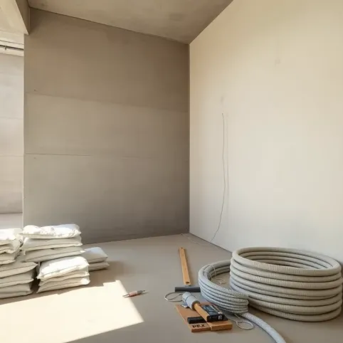 Najpierw tynki czy instalacje