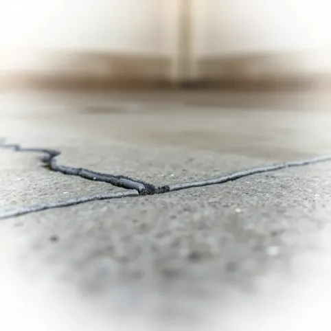 Naprawa posadzki betonowej w garażu