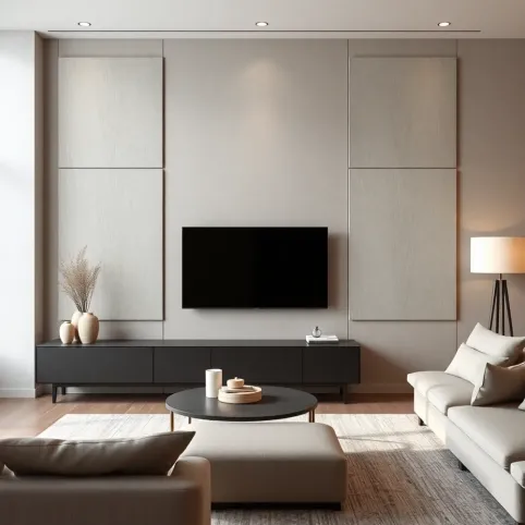 Nowoczesne panele do salonu