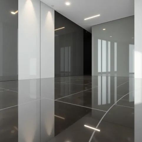 Nowoczesne panele podłogowe z połyskiem