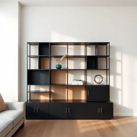 Nowoczesne regały do salonu