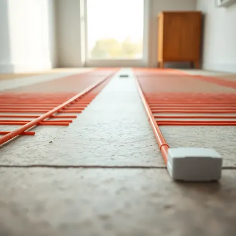 Ogrzewanie podłogowe 25mm sucha zabudowa