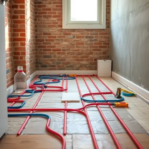 Ogrzewanie podłogowe a remont mieszkania