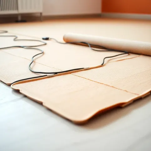 Ogrzewanie podłogowe na podczerwień montaż